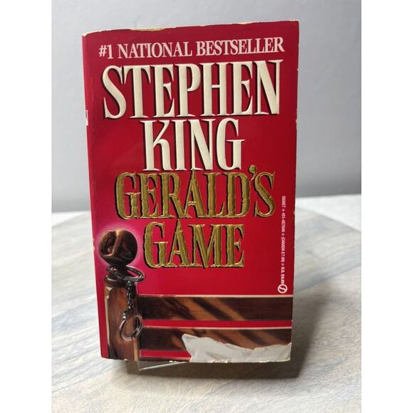 GERALD'S GAME ~ STEPHEN KING ~ PAPERBACK - Picture 1 of 3